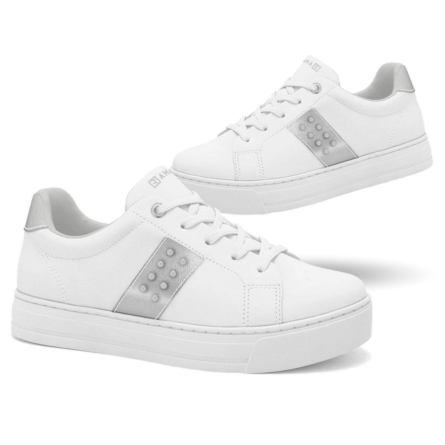 Tênis Feminino Ramarim Napa Alto Casual Plataforma