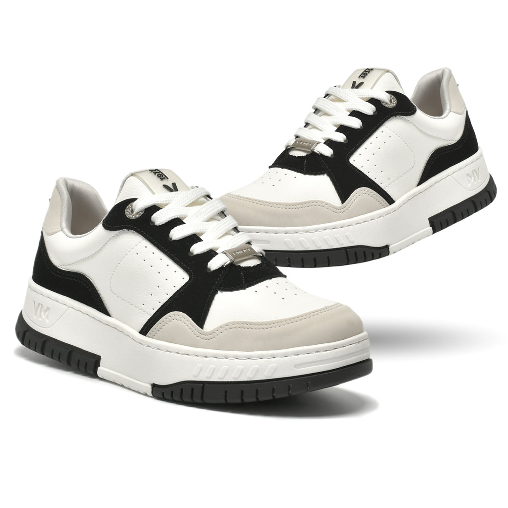 Tênis Via Marte Feminino Casual Napa Recortes