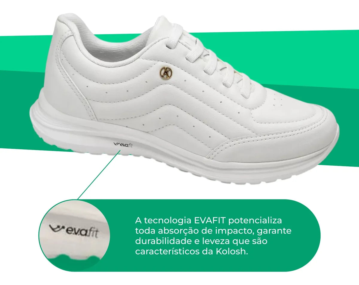 Tênis Feminino Kolosh Esportivo Lançamento Dia a Dia K8428B