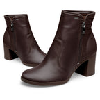 Bota Feminina Dakota Zíper Cano Curto