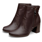 Bota Feminina Dakota Zíper Cano Curto