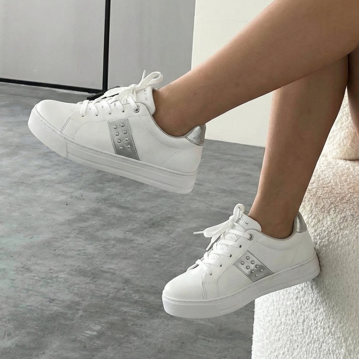 Tênis Feminino Ramarim Napa Alto Casual Plataforma
