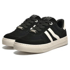 Tênis Via Marte Feminino Listrado Casual Nobuck