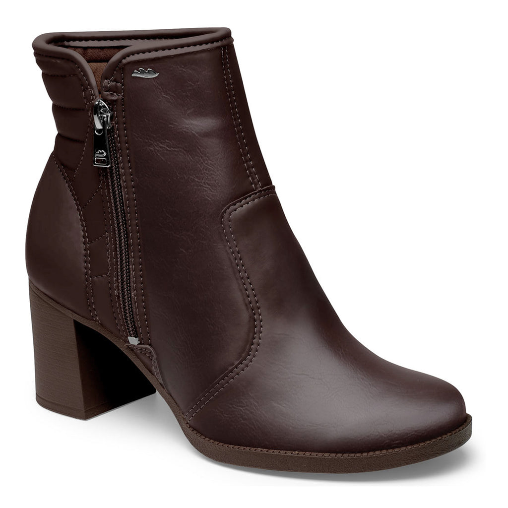 Bota Feminina Dakota Zíper Cano Curto