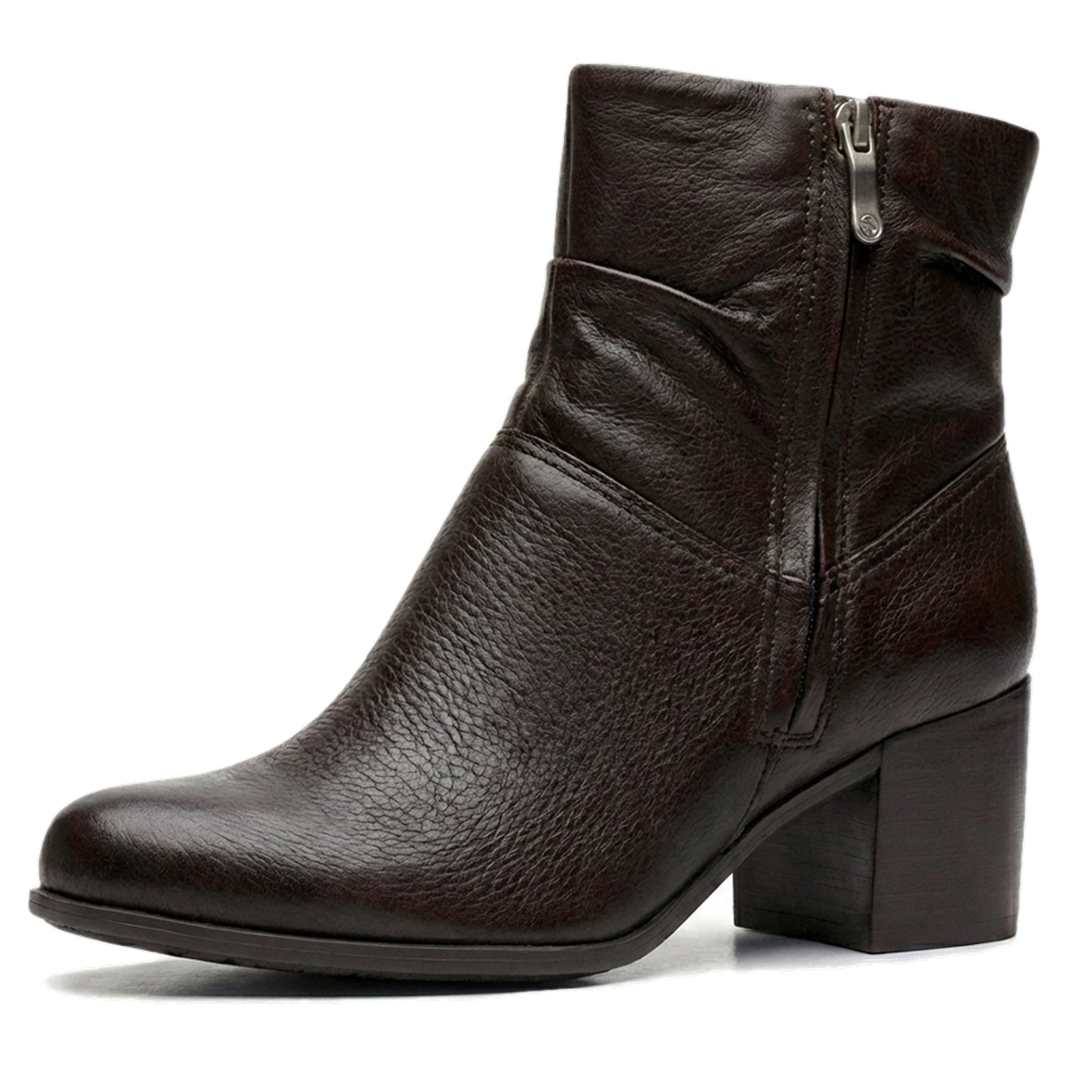 Bota Feminina Bottero Couro Burnish Cano Baixo