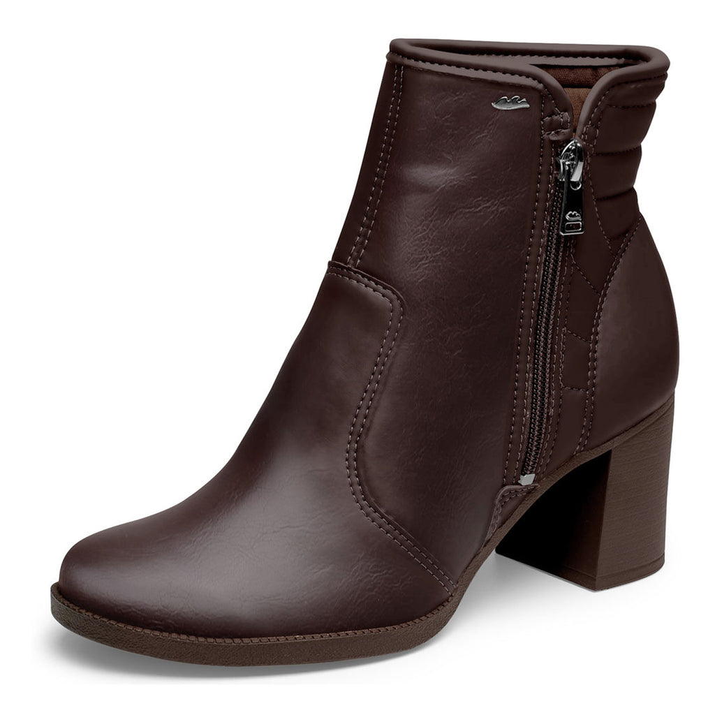 Bota Feminina Dakota Zíper Cano Curto