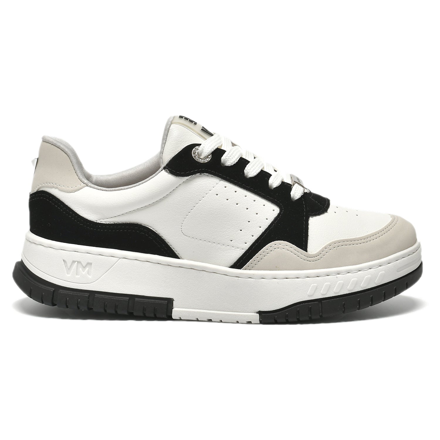 Tênis Via Marte Feminino Casual Napa Recortes