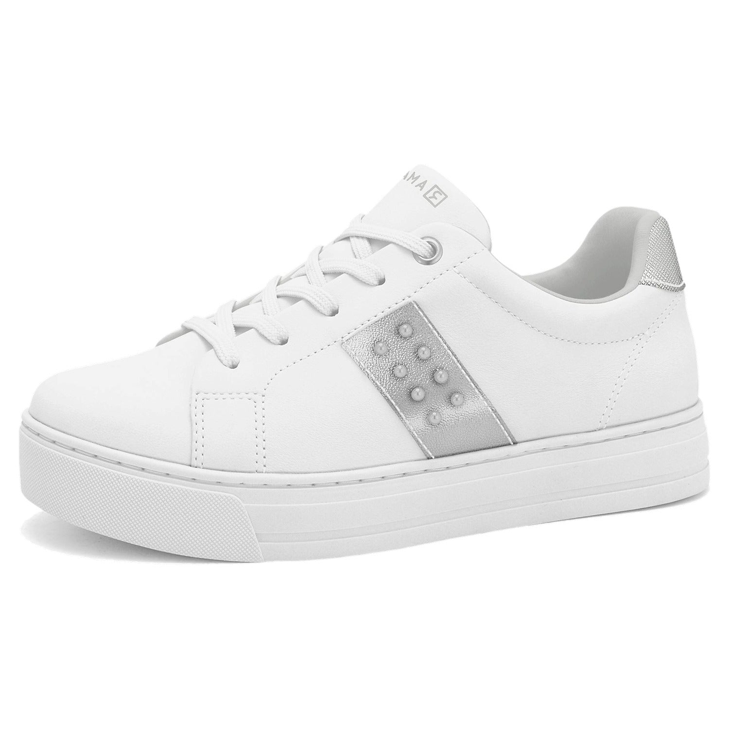 Tênis Feminino Ramarim Napa Alto Casual Plataforma